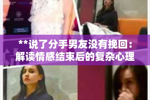 **说了分手男友没有挽回：解读情感结束后的复杂心理与现实**