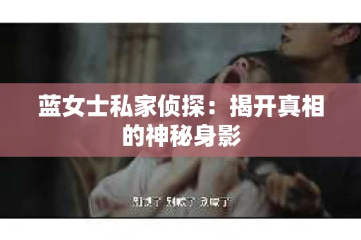 蓝女士私家侦探：揭开真相的神秘身影