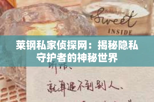 莱钢私家侦探网：揭秘隐私守护者的神秘世界