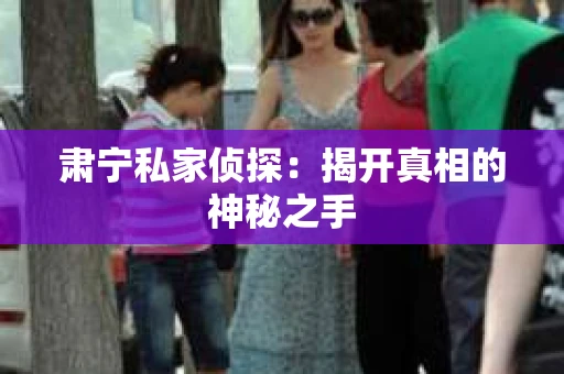 肃宁私家侦探：揭开真相的神秘之手