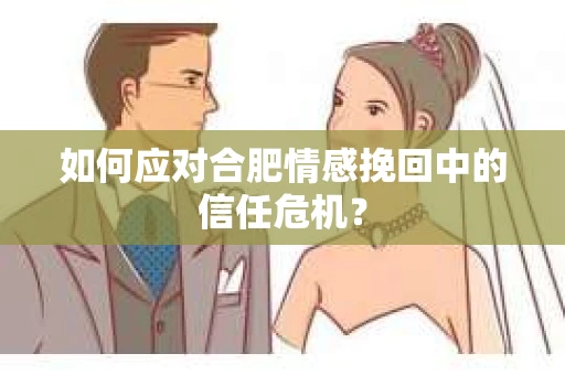 如何应对合肥情感挽回中的信任危机？